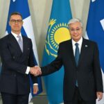 Глава государства провел переговоры с Президентом Финляндии