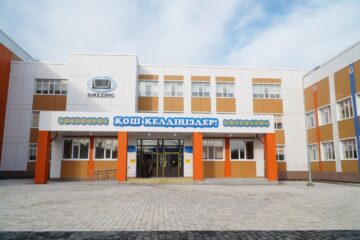 Ақмола облысында апатты мектептің орнына жаңа мектеп салынды