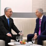 Глава государства провел ряд встреч в Давосе