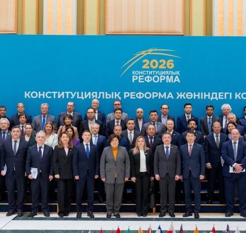 Халықаралық қауымдастық конституциялық реформаның ашықтығын бағалады