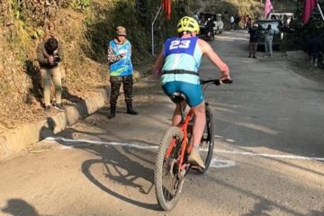 Армейские спортсмены завоевали бронзу в международном состязании по дуатлону в Индии