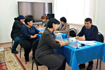 Макинка ауылдық округінің әкімі сайлауы толық қарқынмен өтуде