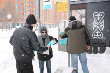 Молодежь из всех регионов страны принимает активное участие в информационной кампании