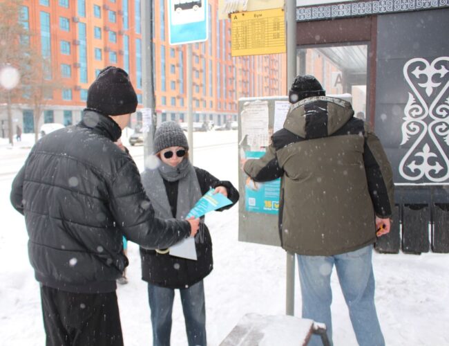 Молодежь из всех регионов страны принимает активное участие в информационной кампании