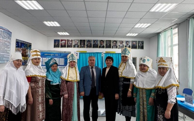 «Ақ жаулықты аналар» — сайлау учаскелеріндегі даналық пен дәстүр