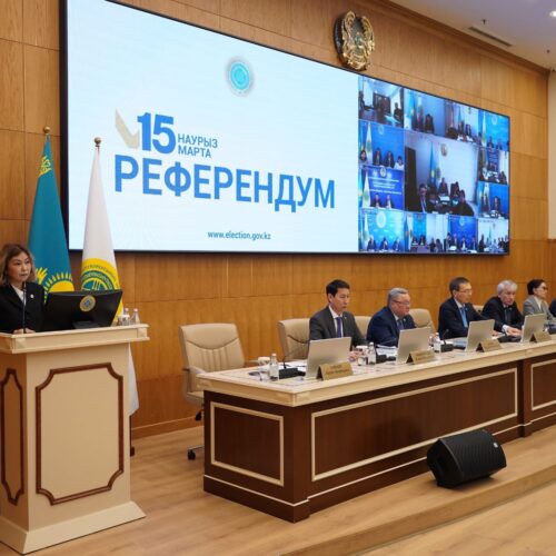 ОРК референдум қарсаңындағы үгіт пен қоғамдық пікірге сауал жүргізу қағидаларын түсіндірді