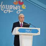 Глава государства поздравил казахстанцев с праздником Наурыз