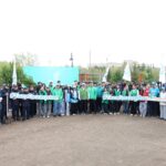 Республиканская акция по посадке деревьев в рамках  «Таза Қазақстан» прошла в Кокшетау