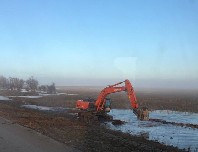 Плотина «Шоптыколь» в Коргалжынском районе находится под контролем