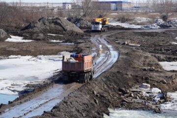 Атбасар ауданында су тасқыны кезеңіне дайындық жұмыстары аяқталуға жақын