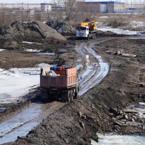 Атбасар ауданында су тасқыны кезеңіне дайындық жұмыстары аяқталуға жақын
