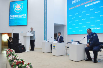 Значение народной Конституции и реализацию «Заң мен тәртіп» и обсудили в Акмолинской области