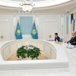 Глава государства принял президента Международной кинологической федерации Тамаша Яккеля