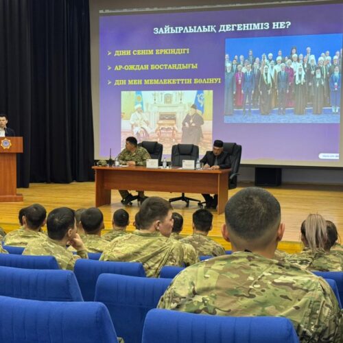 Республикалық ақпараттық түсіндіру тобы мүшелерінің қатысуымен Ақмола облысында өткізілетін іс-шаралар туралы