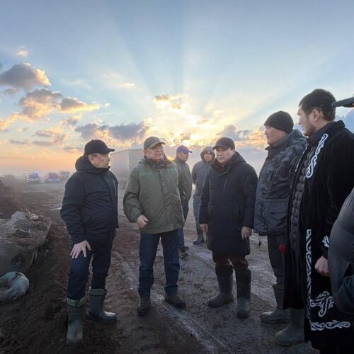 Қорғалжын ауданындағы Шөптікөл бөгеті бақылауда