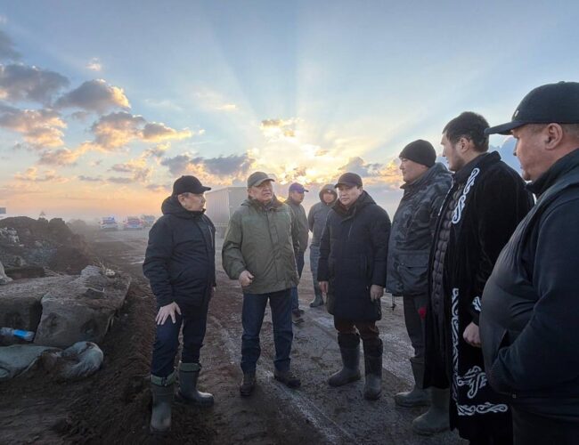 Қорғалжын ауданындағы Шөптікөл бөгеті бақылауда