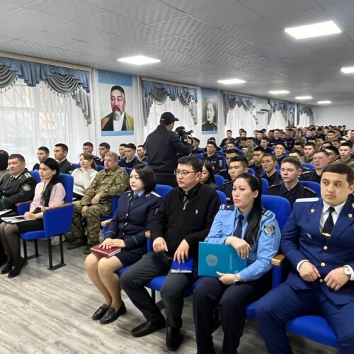 Ақмолада «Құқықтық дәріхана» акциясы өтті: курсанттар мен оқытушыларға тегін құқықтық көмек көрсетілді