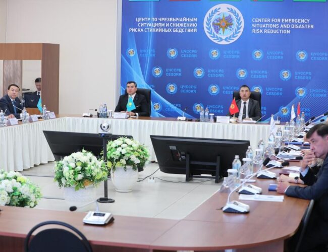 Казахстан и Кыргызстан укрепляют взаимодействие в сфере ЧС