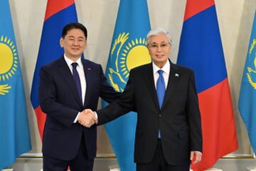 Қазақстан мен Моңғолия президенттері шағын құрамда келіссөз жүргізді