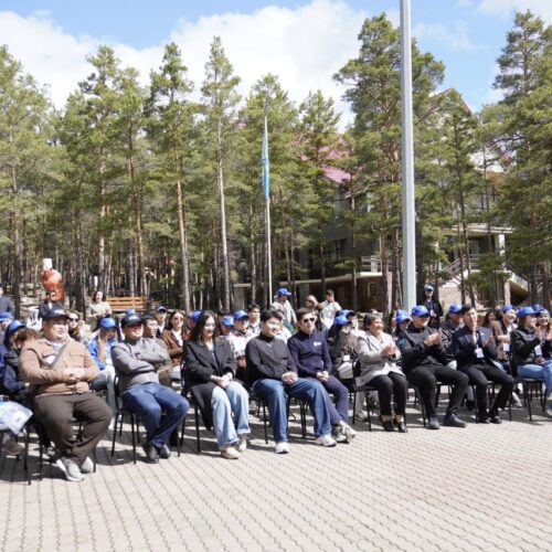 В Зерендинском районе прошел масштабный молодежный лагерь