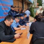В Кокшетау полицейские встретились с жителями во дворах