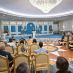Глава государства выступил на церемонии награждения работников СМИ