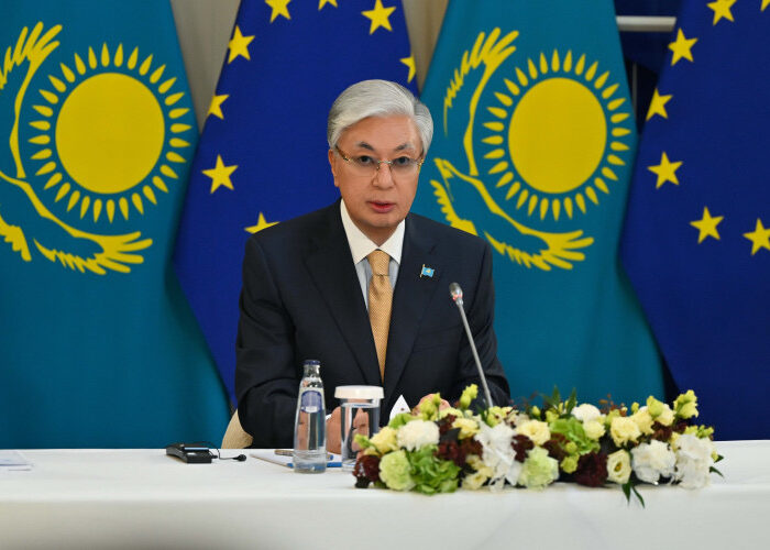 Глава государства выступил на круглом столе «Казахстан – ЕС»