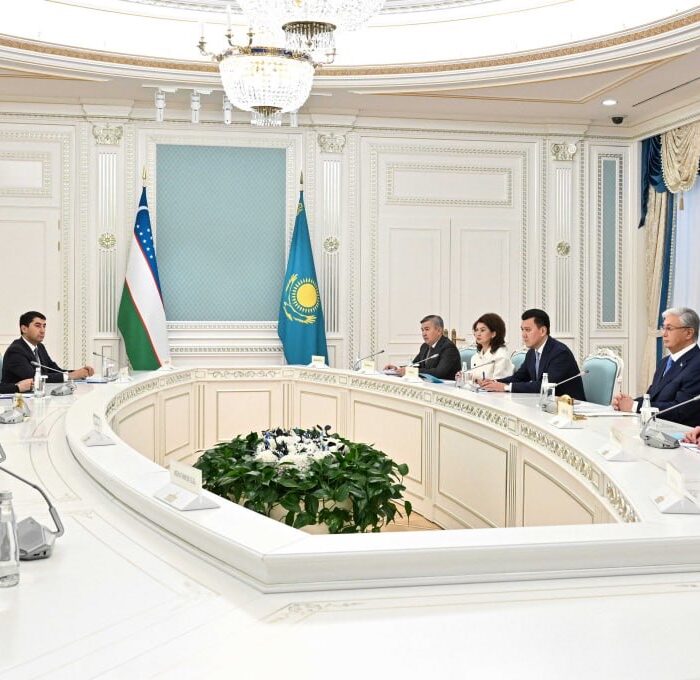 Глава государства принял Руководителя Администрации Президента Узбекистана Саиду Мирзиёеву