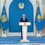 Президент жаңа Конституцияны қабылдауға журналистердің қосқан үлесін жоғары бағалады