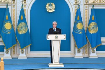 Президент жаңа Конституцияны қабылдауға журналистердің қосқан үлесін жоғары бағалады