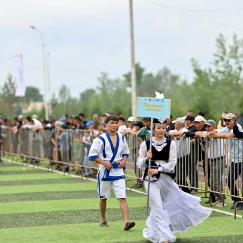 В Аксуатском районе проходит спортивно-творческий фестиваль «Асыл бесік – Ақсуат»