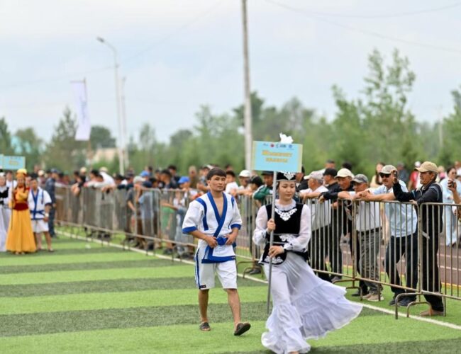 В Аксуатском районе проходит спортивно-творческий фестиваль «Асыл бесік – Ақсуат»