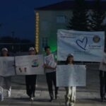 Қауіпсіздік жолында: Ақмола облысының полицейлері теміржол вокзалында адам саудасына қарсы акция өткізді