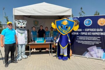 «BaiQymyz–2026» фестивалінде робот-ит, Тәртіпбек пен Тазабек: Астанада өткен гастрономиялық іс-шарада «Заң мен тәртіп» акциясы өтті
