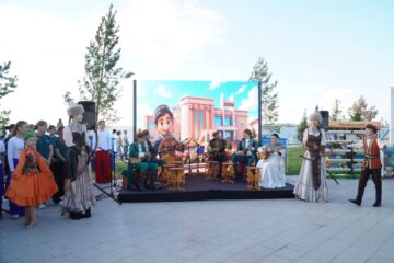 В Кокшетау отметили Национальный день домбры