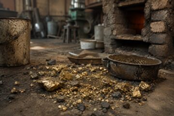 Алтынды өңдейтін жасырын цех Ақмола облысында анықталды