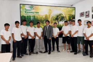 Жақсы ауданында «Таза Қазақстан» акциясына 200-ге жуық тұрғын қатысты