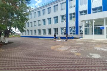 В Макинске завершен капитальный ремонт школы №1