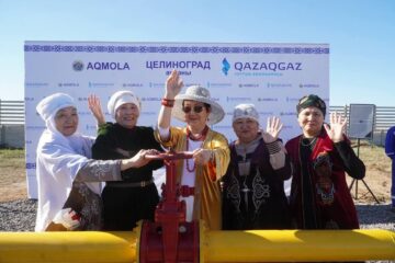 Қызылсуат ауылында газдандырудың бірінші кезеңі аяқталды
