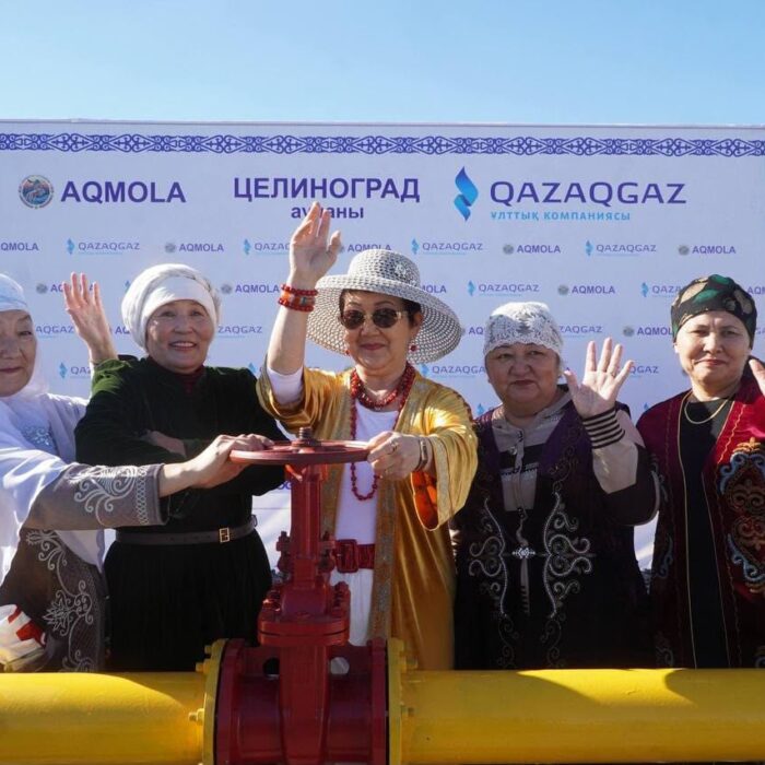 Қызылсуат ауылында газдандырудың бірінші кезеңі аяқталды